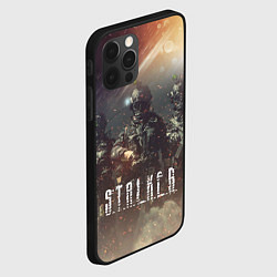 Чехол для iPhone 12 Pro S T A L K E R Чернобыль, цвет: 3D-черный — фото 2