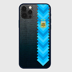 Чехол для iPhone 12 Pro Аргентина форма, цвет: 3D-черный
