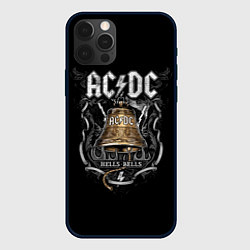 Чехол для iPhone 12 Pro ACDC - hells bells, цвет: 3D-черный
