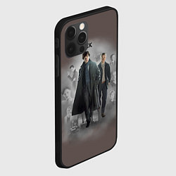 Чехол для iPhone 12 Pro Sherlock, цвет: 3D-черный — фото 2