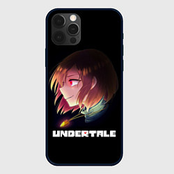 Чехол для iPhone 12 Pro UNDERTALE, цвет: 3D-черный