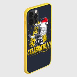 Чехол для iPhone 12 Pro Doctor Who, цвет: 3D-желтый — фото 2
