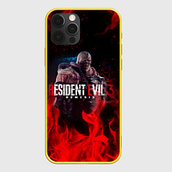 Чехол для iPhone 12 Pro RESIDENT EVIL 3, цвет: 3D-желтый