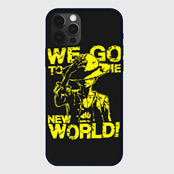 Чехол для iPhone 12 Pro One Piece We Go World, цвет: 3D-черный