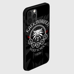 Чехол для iPhone 12 Pro ВЕДЬМАК, цвет: 3D-черный — фото 2