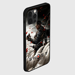 Чехол для iPhone 12 Pro Ghost of Tsushima, цвет: 3D-черный — фото 2