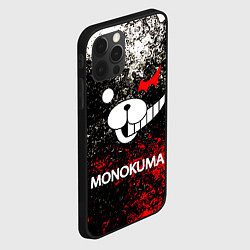 Чехол для iPhone 12 Pro MONOKUMA, цвет: 3D-черный — фото 2