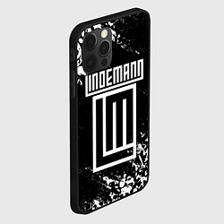 Чехол для iPhone 12 Pro LINDEMANN, цвет: 3D-черный — фото 2