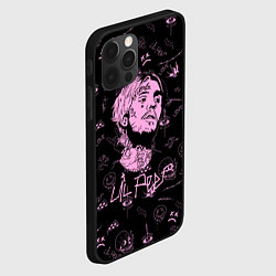 Чехол для iPhone 12 Pro LIL PEEP, цвет: 3D-черный — фото 2