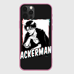 Чехол для iPhone 12 Pro Ackerman, цвет: 3D-малиновый