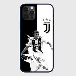 Чехол для iPhone 12 Pro Cristiano Ronaldo, цвет: 3D-черный