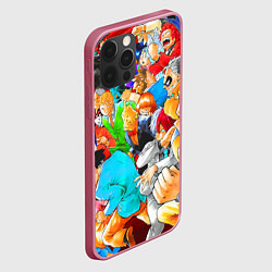 Чехол для iPhone 12 Pro Моя Геройская Академия, цвет: 3D-малиновый — фото 2