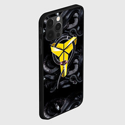 Чехол для iPhone 12 Pro Los Angeles LakersKobe Bryan, цвет: 3D-черный — фото 2