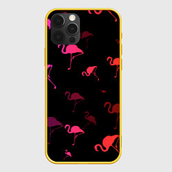 Чехол iPhone 12 Pro Фламинго