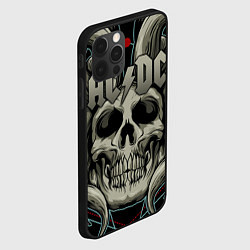 Чехол для iPhone 12 Pro ACDC, цвет: 3D-черный — фото 2