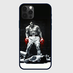 Чехол для iPhone 12 Pro Muhammad Ali, цвет: 3D-черный