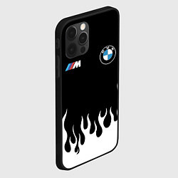 Чехол для iPhone 12 Pro BMW БМВ, цвет: 3D-черный — фото 2