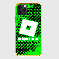 Чехол для iPhone 12 Pro Roblox, цвет: 3D-желтый