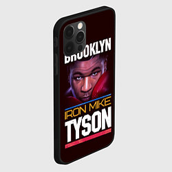 Чехол для iPhone 12 Pro Mike Tyson, цвет: 3D-черный — фото 2