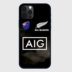 Чехол для iPhone 12 Pro ALL BLACKS, цвет: 3D-черный