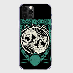 Чехол для iPhone 12 Pro Iron Maiden, цвет: 3D-светло-сиреневый