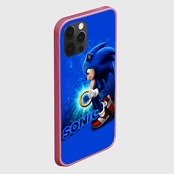 Чехол для iPhone 12 Pro SONIC, цвет: 3D-малиновый — фото 2