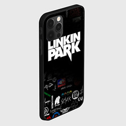 Чехол для iPhone 12 Pro LINKIN PARK, цвет: 3D-черный — фото 2