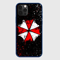 Чехол для iPhone 12 Pro RESIDENT EVIL UMBRELLA, цвет: 3D-тёмно-синий