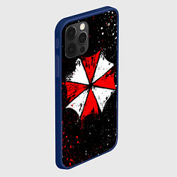 Чехол для iPhone 12 Pro RESIDENT EVIL UMBRELLA, цвет: 3D-тёмно-синий — фото 2