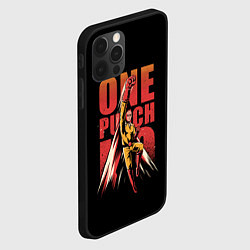 Чехол для iPhone 12 Pro ONE-PUNCH MAN, цвет: 3D-черный — фото 2