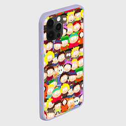 Чехол для iPhone 12 Pro ЮЖНЫЙ ПАРК, цвет: 3D-светло-сиреневый — фото 2