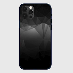 Чехол для iPhone 12 Pro GRAY GEOMETRY, цвет: 3D-черный