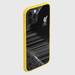 Чехол для iPhone 12 Pro Liverpool F C, цвет: 3D-желтый — фото 2