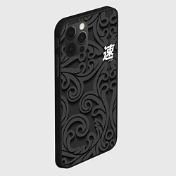 Чехол для iPhone 12 Pro JDM, цвет: 3D-черный — фото 2