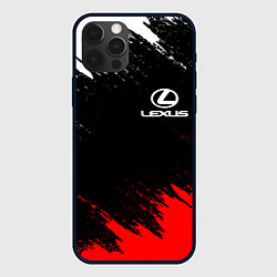 Чехол для iPhone 12 Pro LEXUS, цвет: 3D-черный