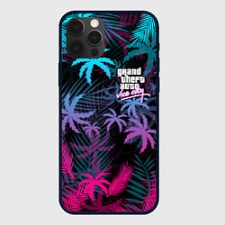 Чехол для iPhone 12 Pro GTA VICE CITY, цвет: 3D-черный