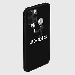 Чехол для iPhone 12 Pro 2B, цвет: 3D-черный — фото 2