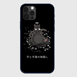 Чехол для iPhone 12 Pro Унесенные призраками, цвет: 3D-черный