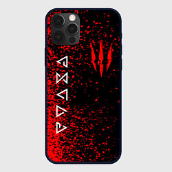 Чехол для iPhone 12 Pro The Witcher, цвет: 3D-черный