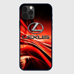 Чехол для iPhone 12 Pro LEXUS, цвет: 3D-черный