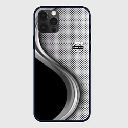 Чехол для iPhone 12 Pro VOLVO, цвет: 3D-черный