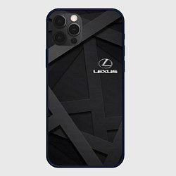 Чехол для iPhone 12 Pro LEXUS, цвет: 3D-черный