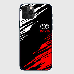 Чехол для iPhone 12 Pro TOYOTA, цвет: 3D-черный