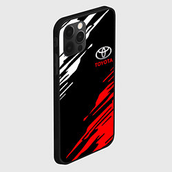 Чехол для iPhone 12 Pro TOYOTA, цвет: 3D-черный — фото 2