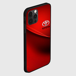 Чехол для iPhone 12 Pro TOYOTA, цвет: 3D-черный — фото 2