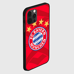 Чехол для iPhone 12 Pro BAYERN MUNCHEN, цвет: 3D-черный — фото 2