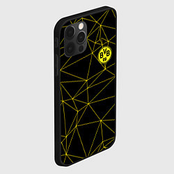 Чехол для iPhone 12 Pro BORUSSIA, цвет: 3D-черный — фото 2