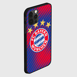 Чехол для iPhone 12 Pro BAYERN MUNCHEN, цвет: 3D-черный — фото 2