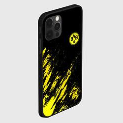 Чехол для iPhone 12 Pro BORUSSIA, цвет: 3D-черный — фото 2