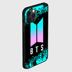 Чехол для iPhone 12 Pro BTS БТС, цвет: 3D-черный — фото 2